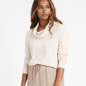 Banana Republic Luxespun Cowl-Neck T-Shirt